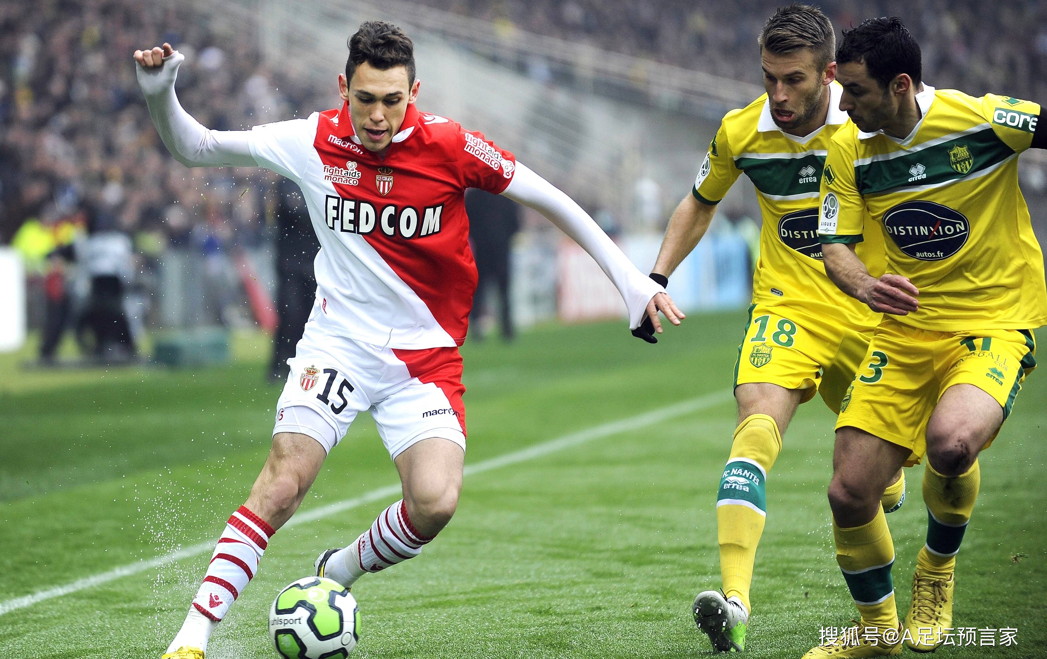 摩纳哥在法国联赛中击败尼斯 摩纳哥在法国联赛中击败尼斯